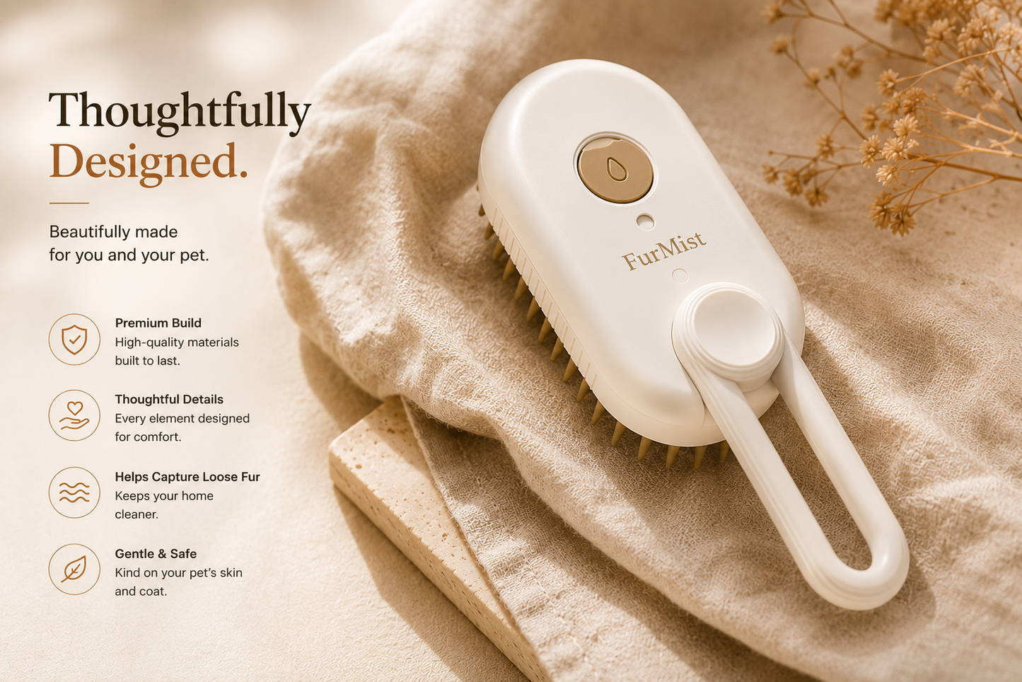 3-in-1 Electric Pet Brush